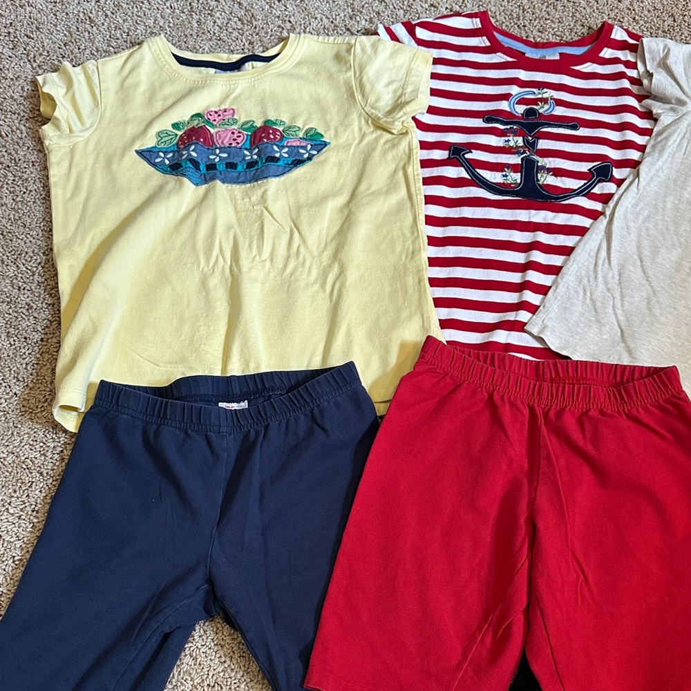Hanna Anderson Kids T-Shirt and Shorts Set - Picture 2 of 4